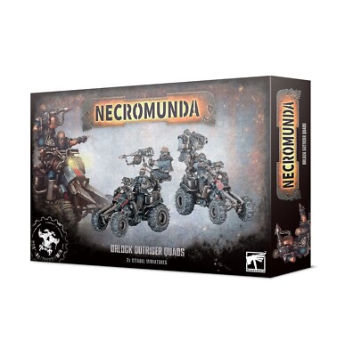 Necromunda:  Orlock Outrider Quads - Warhammer 40K NIB Free Shipping