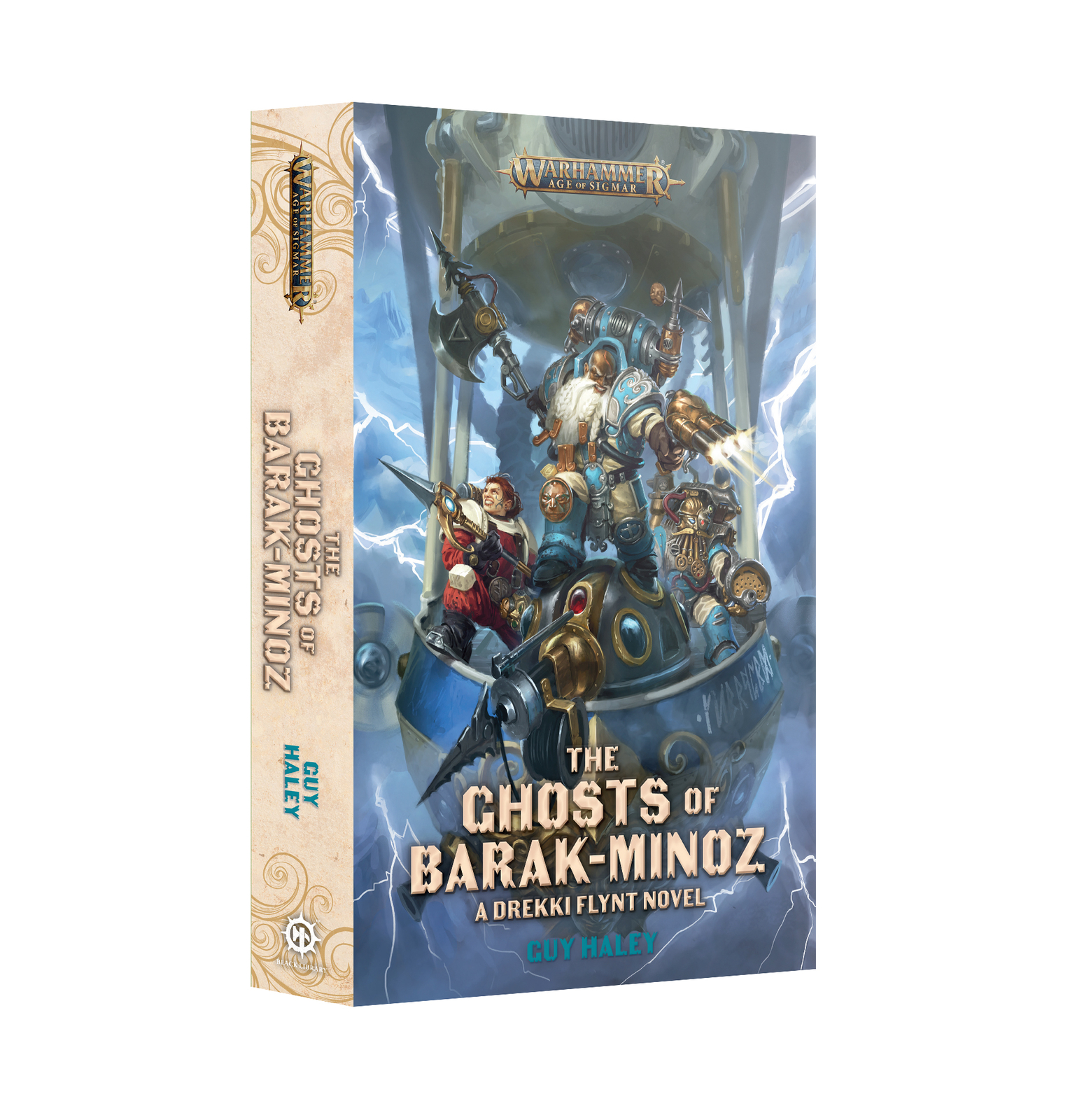Призраки Барака-Миноза (Pb) Черная библиотечная книга Warhammer