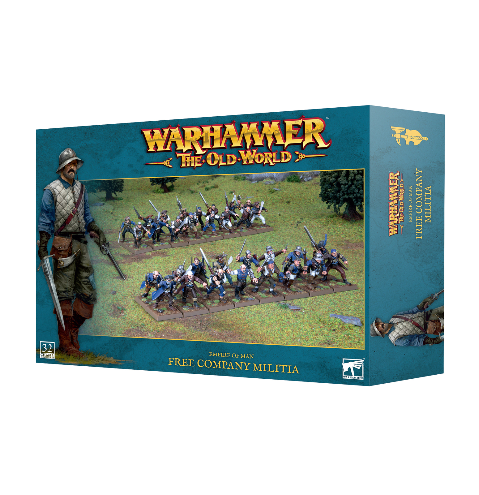 Empire of Man: Free Company Militia Warhammer The Old World PRESALE 1/11