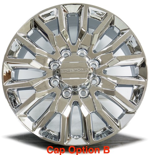4 GMC Sierra 2500 3500 8 Lug 22” Factory Replica Chrome