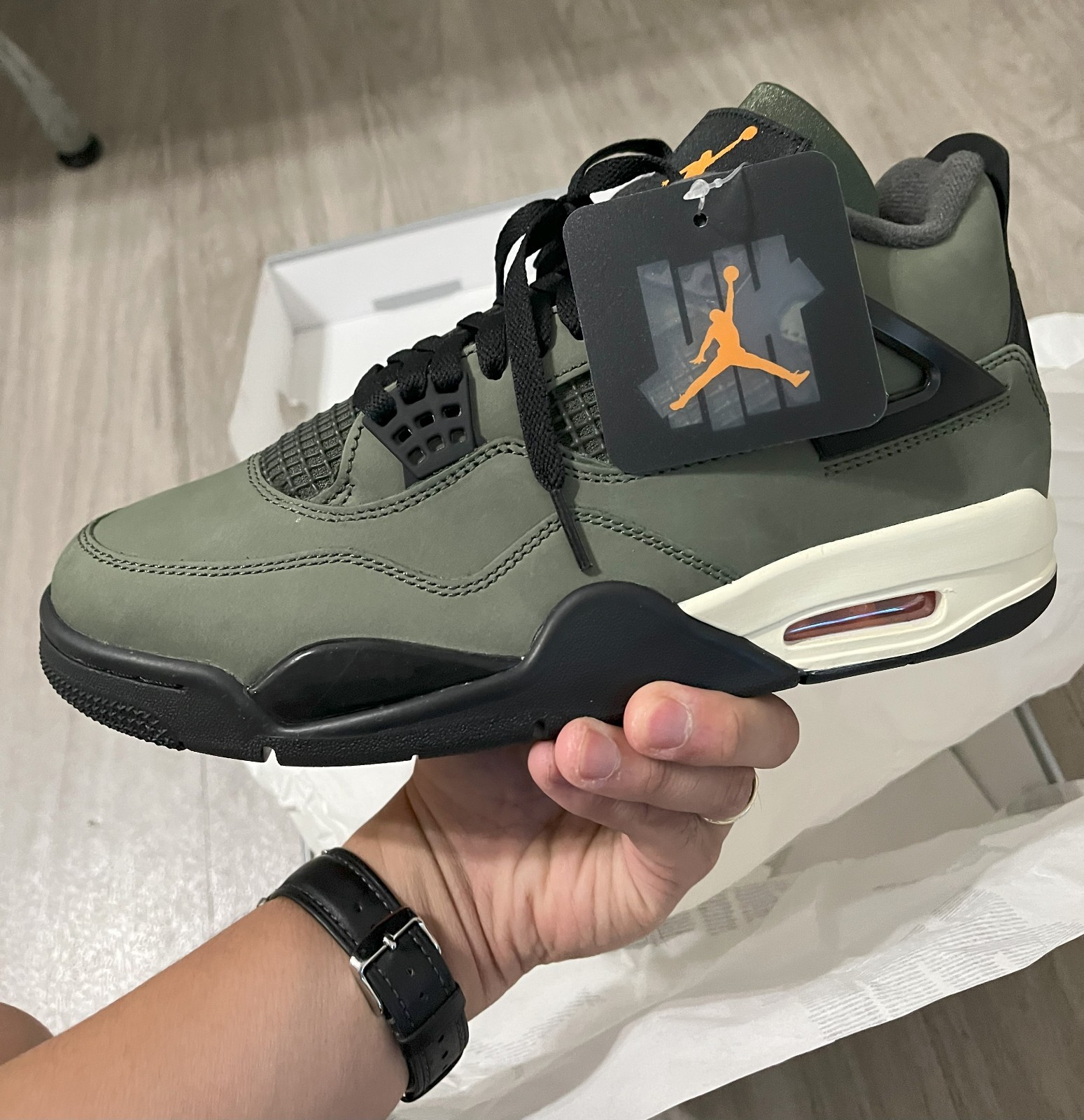 UNDEFEATED × Nike Air Jordan4 Retro 27cm Undefeated X Jordan 4 Retro 2025 - Air Jordan - IB1519 200