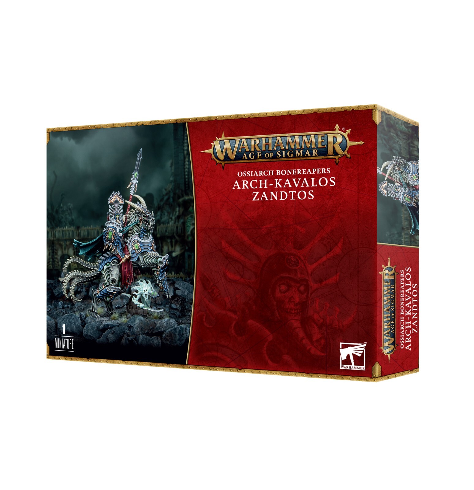 Арх-Кавалос Зандтос Темное Копье Осии Оссиарх Warhammer AOS