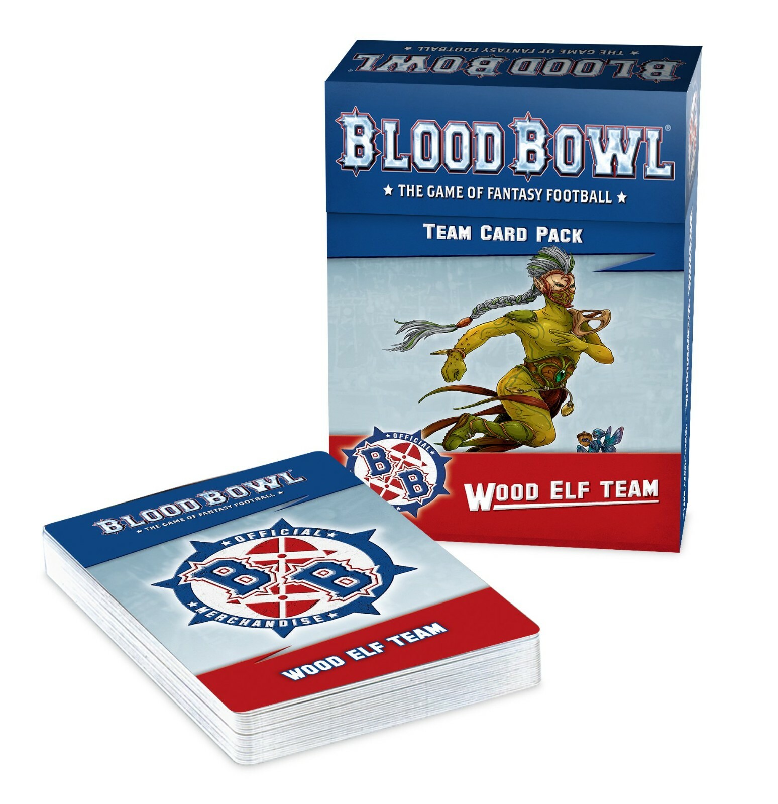 Набор карт Wood Elf Team Blood Bowl Warhammer AOS NEW