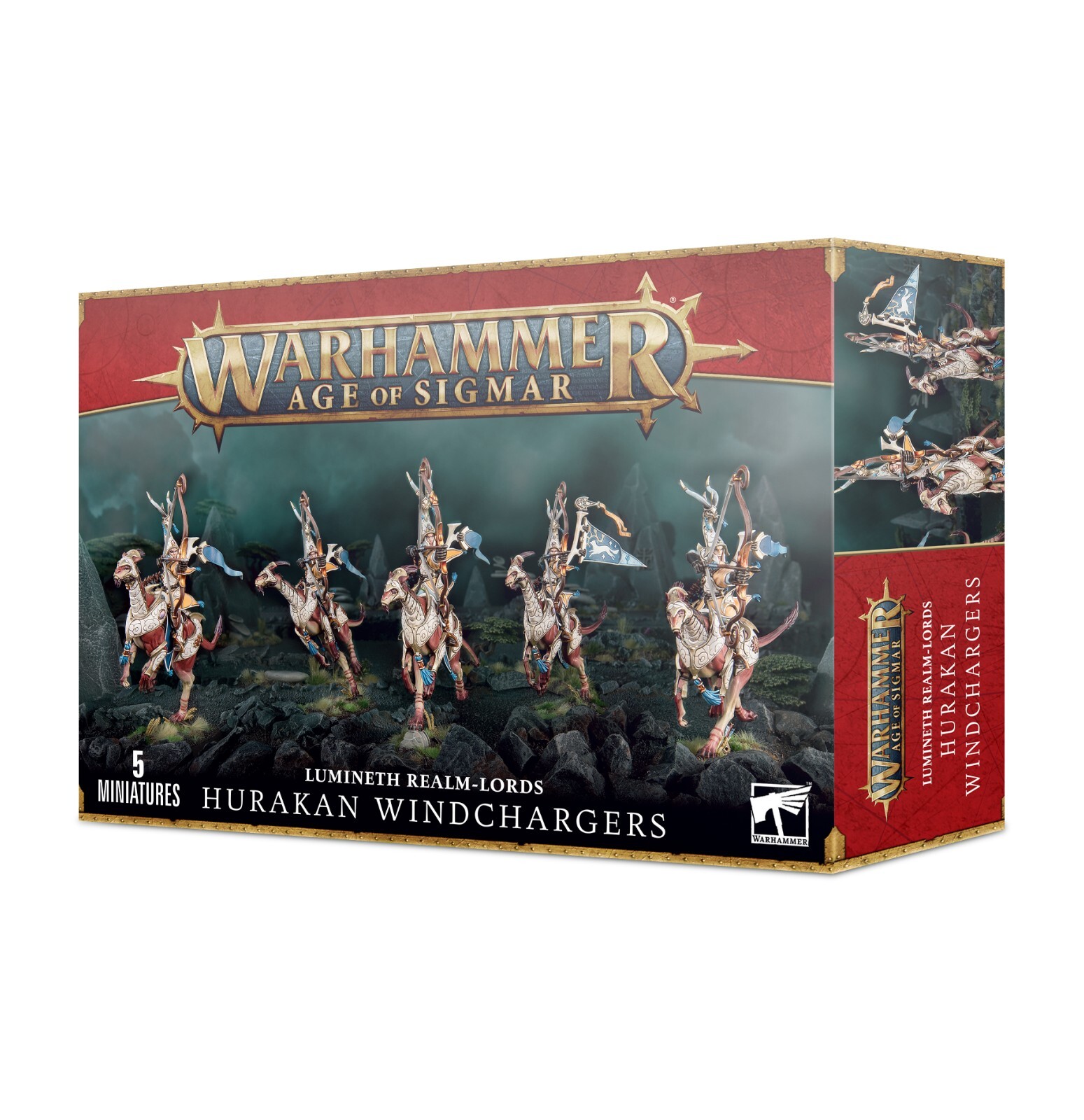 Хуракан Ветрозарядные устройства Люминет Realm-Lords Warhammer AOS Age of Sigmar NIB