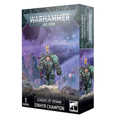 Игровая мастерская Warhammer 40K Leagues of Votann: Чемпион Эйнхира GWS 69-14