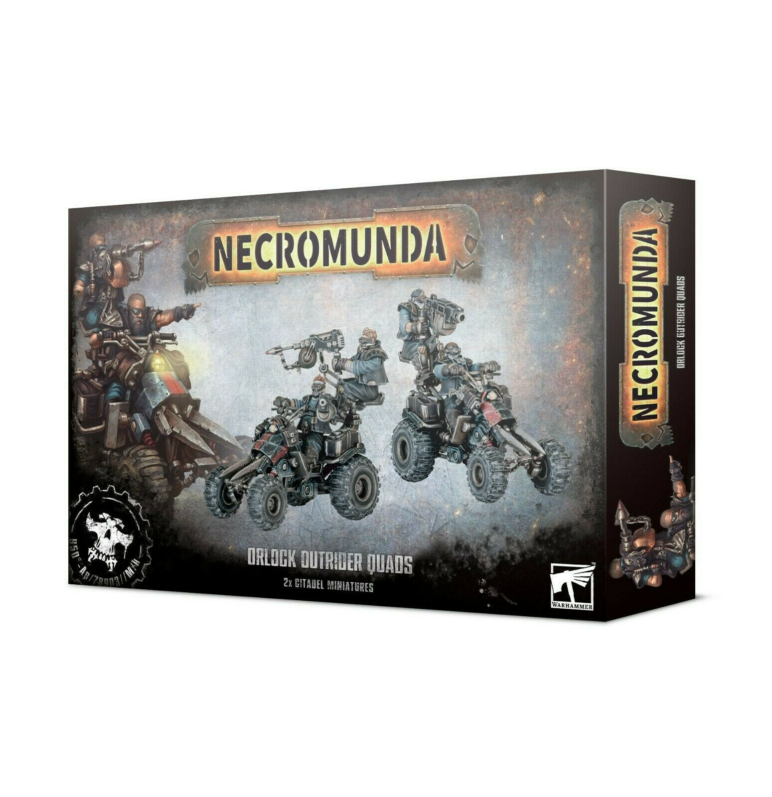 Necromunda: Orlock Outrider Quads — Warhammer 40k — Совершенно новинка! 300-98