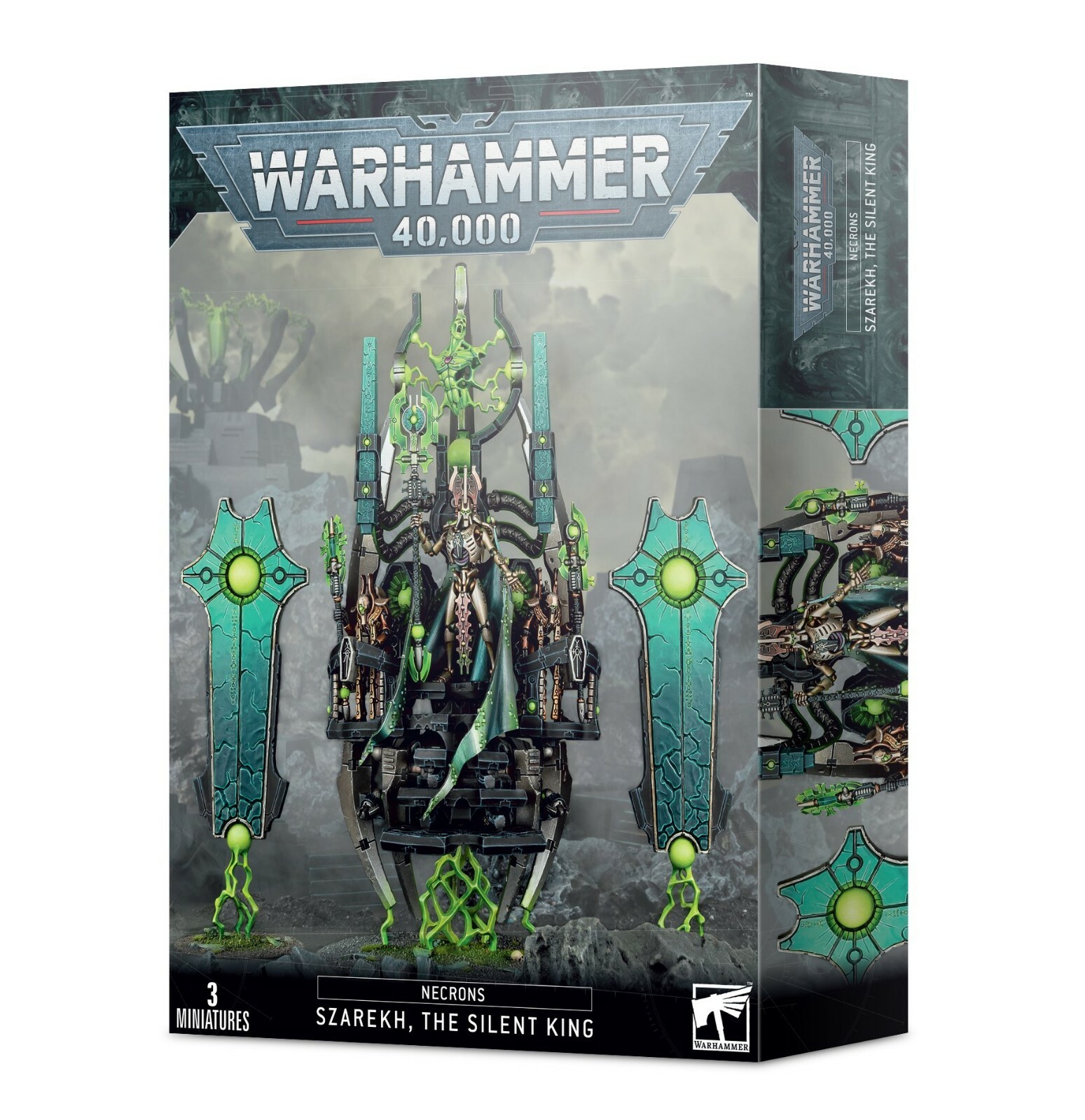 Сзарек Безмолвный король Некроны Warhammer 40K NIB