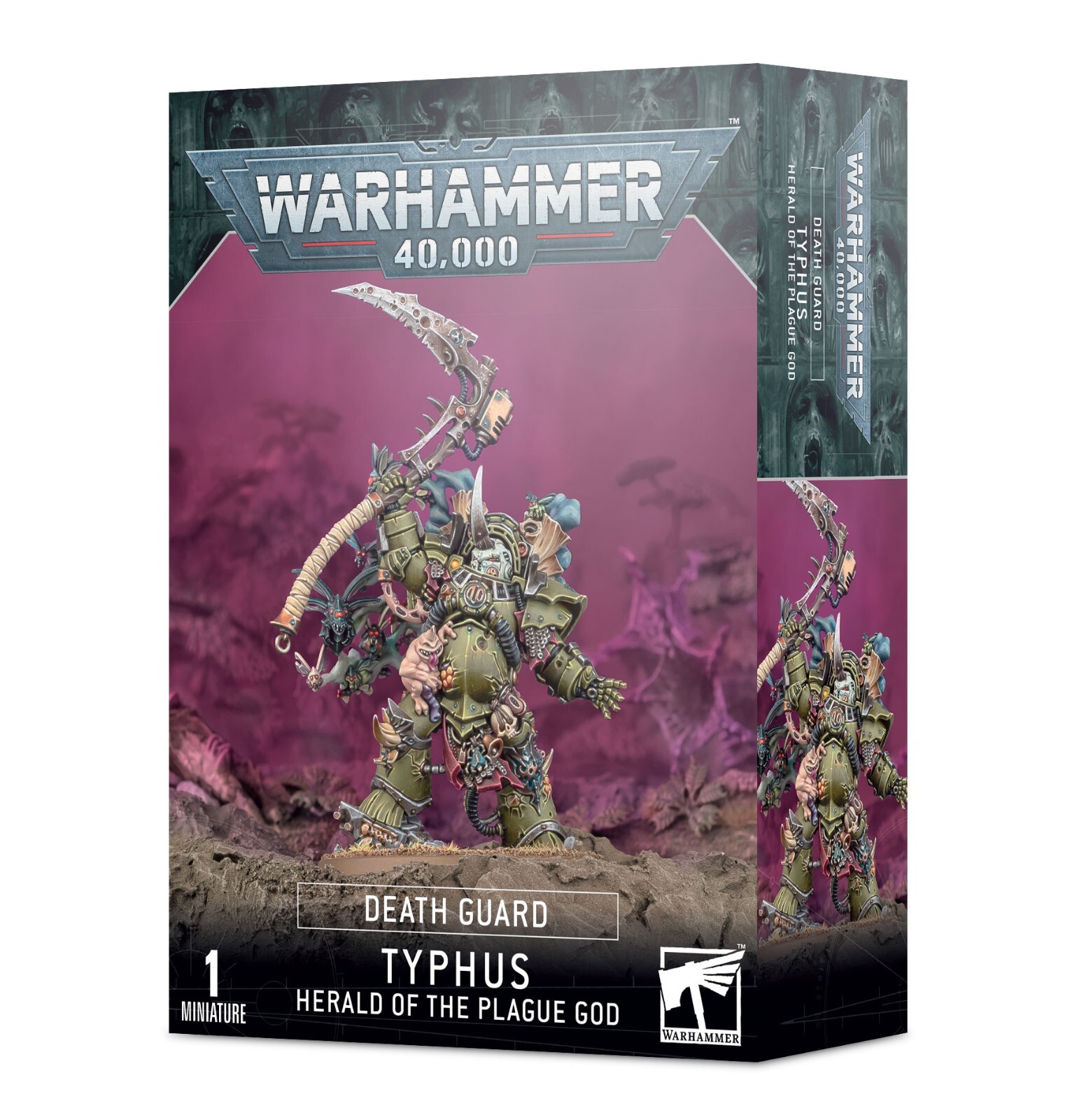 Тиф, Вестник Чумного Бога, Гвардия Смерти, Хаос Warhammer 40K NIB