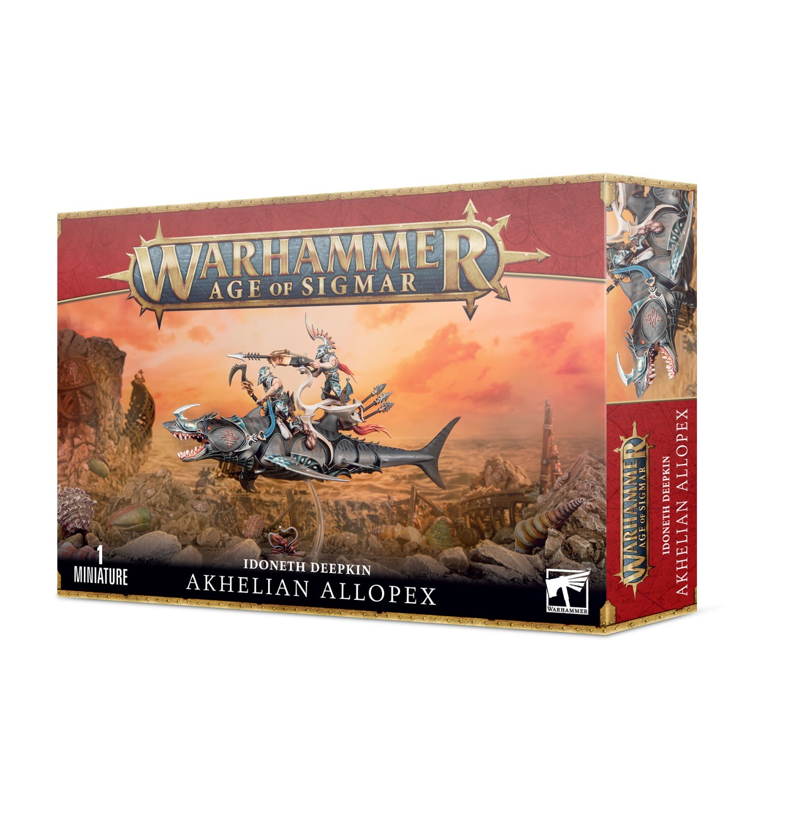 Ахелианский Аллопекс Вархаммер Идонет Глубоководный Эпоха Зигмара NIB