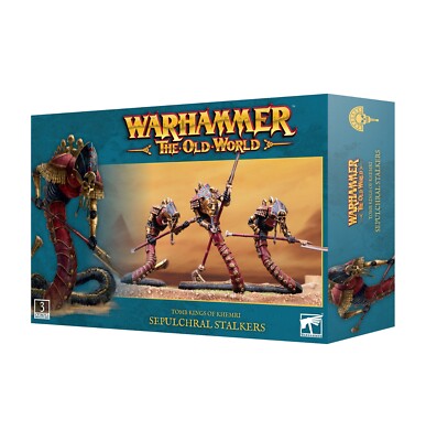 Warhammer TOW Tomb Kings of Khemri Necropolis Knights NEW in BOX