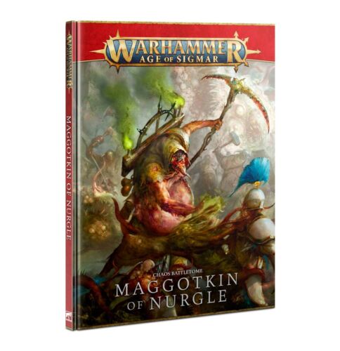2021 Battletome Maggotkin of Nurgle Book Warhammer AOS Age of Sigmar NEW