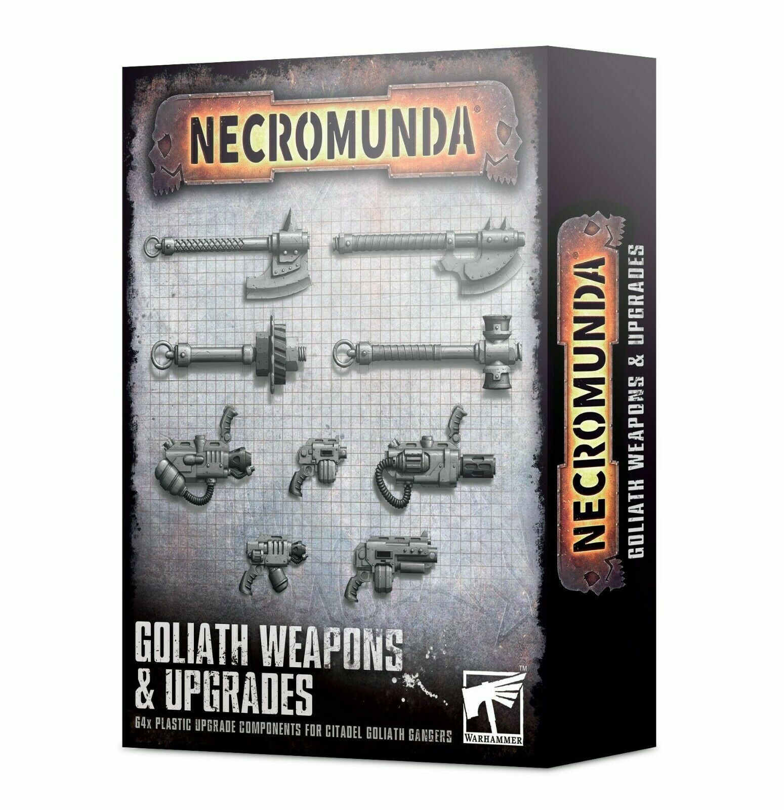 Necromunda: Goliath Weapons & Upgrades — Warhammer 40k — новинка! 300-75