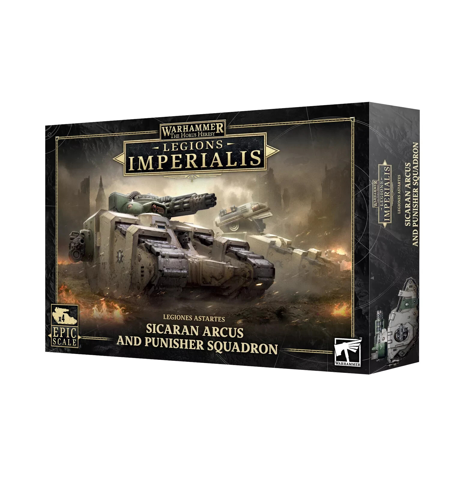 Warhammer Legions Imperialis: Сикаран Аркус/Эскадрилья Карателей, Новинка в коробке