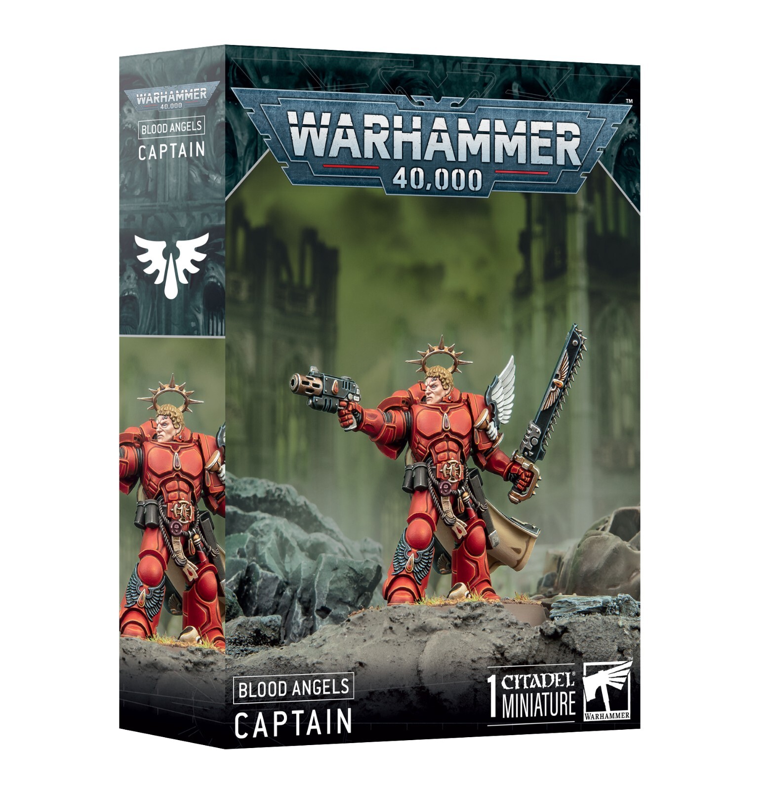 Warhammer 40k Капитан Кровавых Ангелов НОВЫЙ в КОРОБКЕ