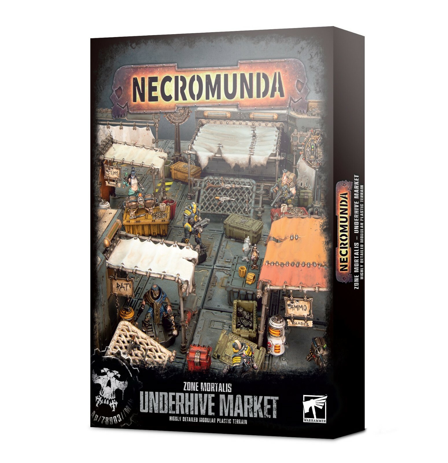 Рыночная зона Подулья Морталис Некромунда Warhammer 40K НОВИНКА