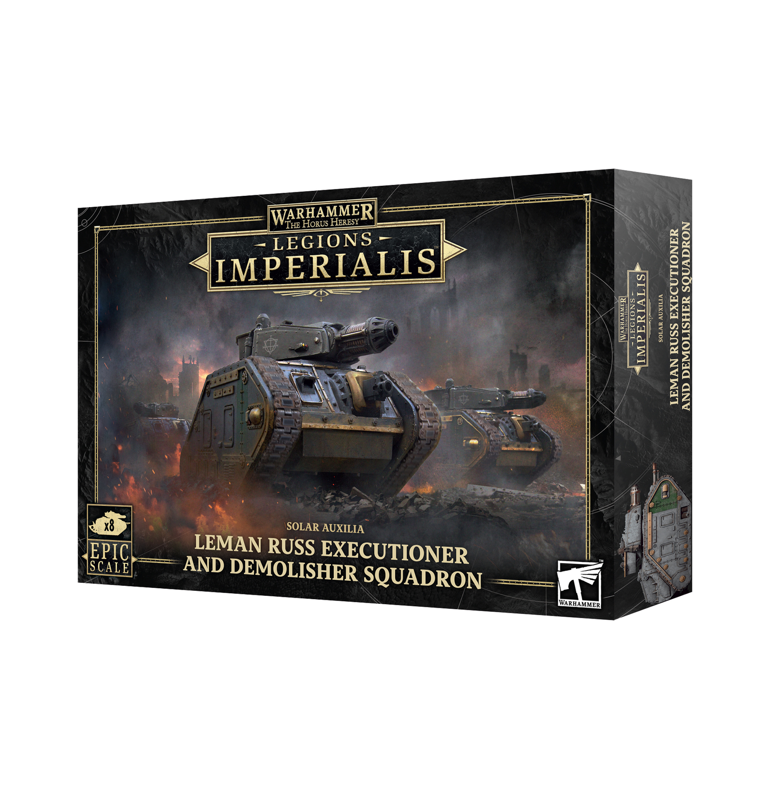 Легионы Империалис Леман Русс Отряд палачей/разрушителей Warhammer 8/17