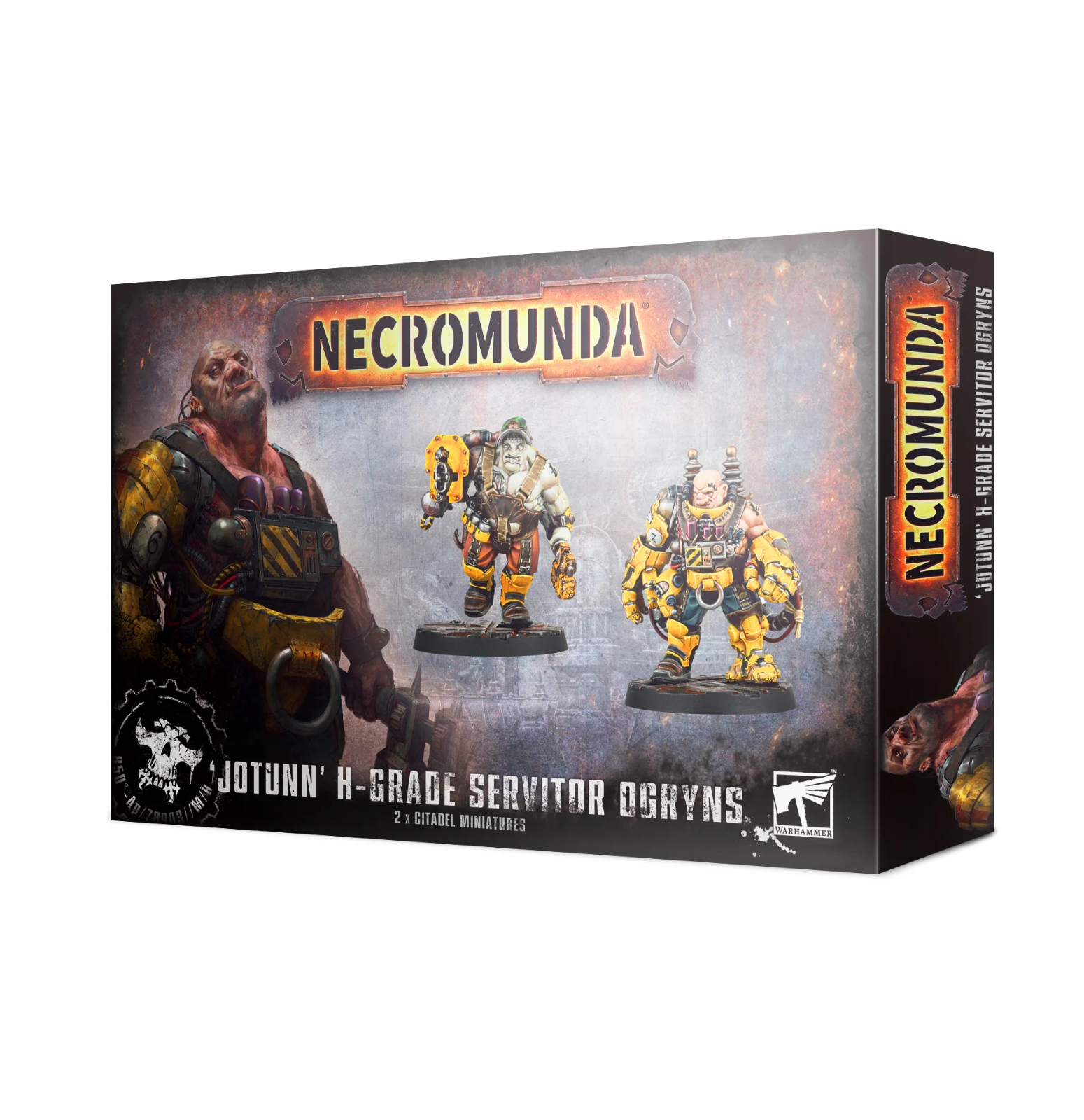 Йотунн Промышленный сервитор ранга H Огринс — Warhammer Necromunda — Новинка! 300-64