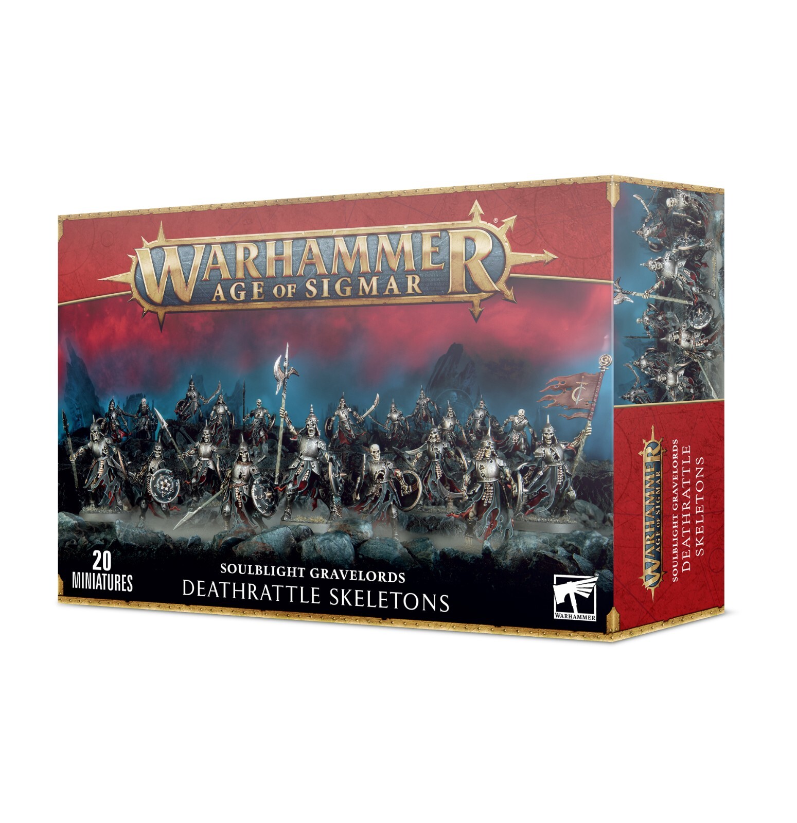 СМЕРТЕЛЬНЫЕ СКЕЛЕТЫ SOULBLIGHT GRAVELORDS Warhammer AOS NIB
