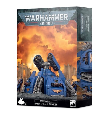 WARHAMMER 40K 40,000 SPACE MARINES HAMMERFALL BUNKER 48-22 NEW SEALED