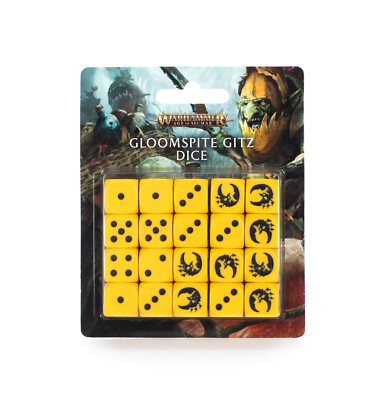 2023 Gloomspite Gitz Dice Warhammer AOS