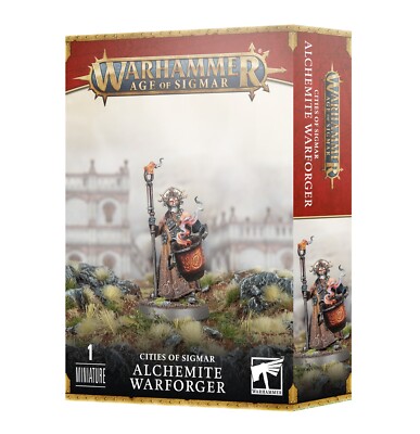 Warhammer AoS Cities of Sigmar Alchemite Warforger New in Box
