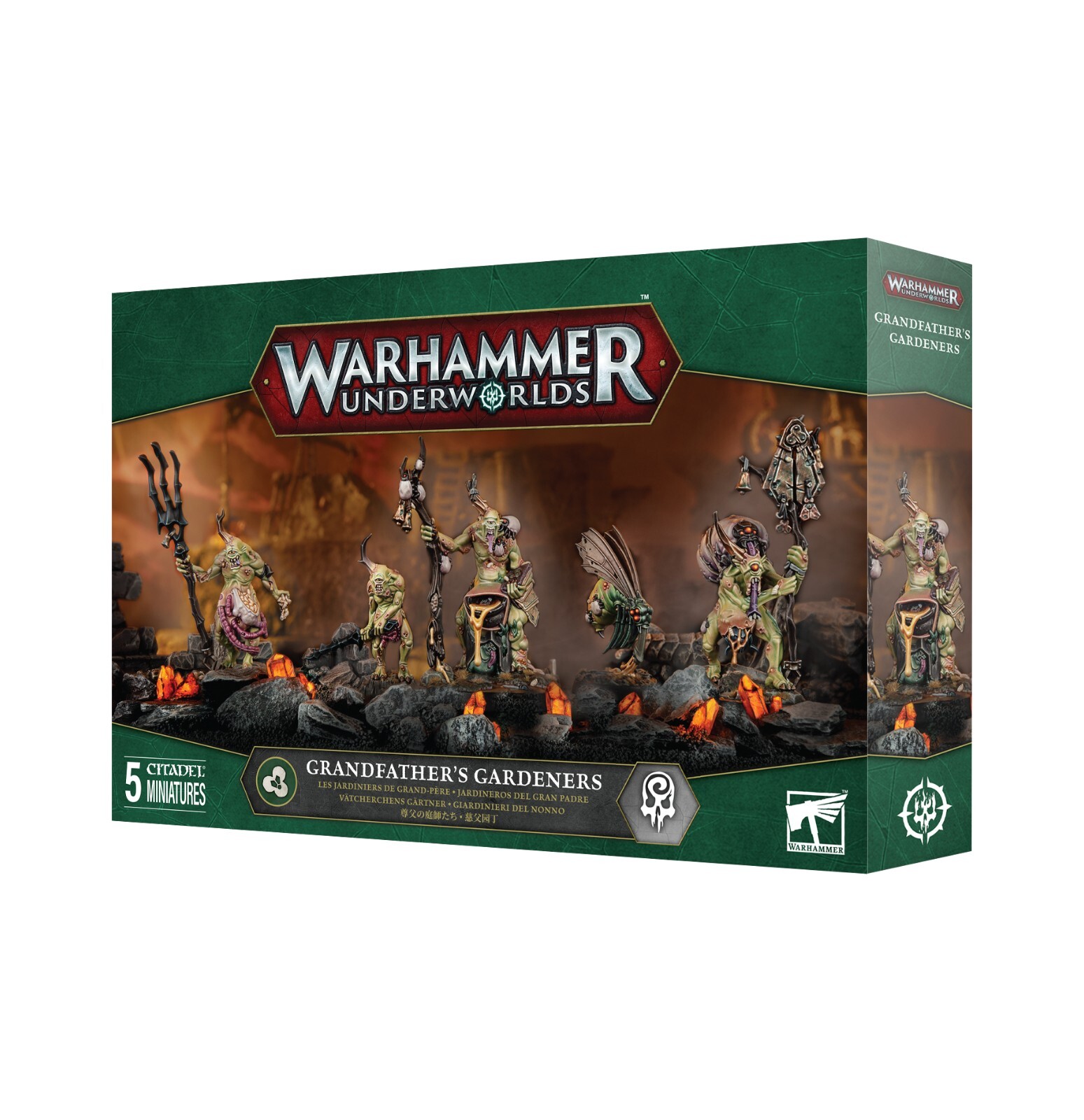 Warhammer AoS Underworlds Nurgle Дедушки-садоводы Предзаказ 12/7