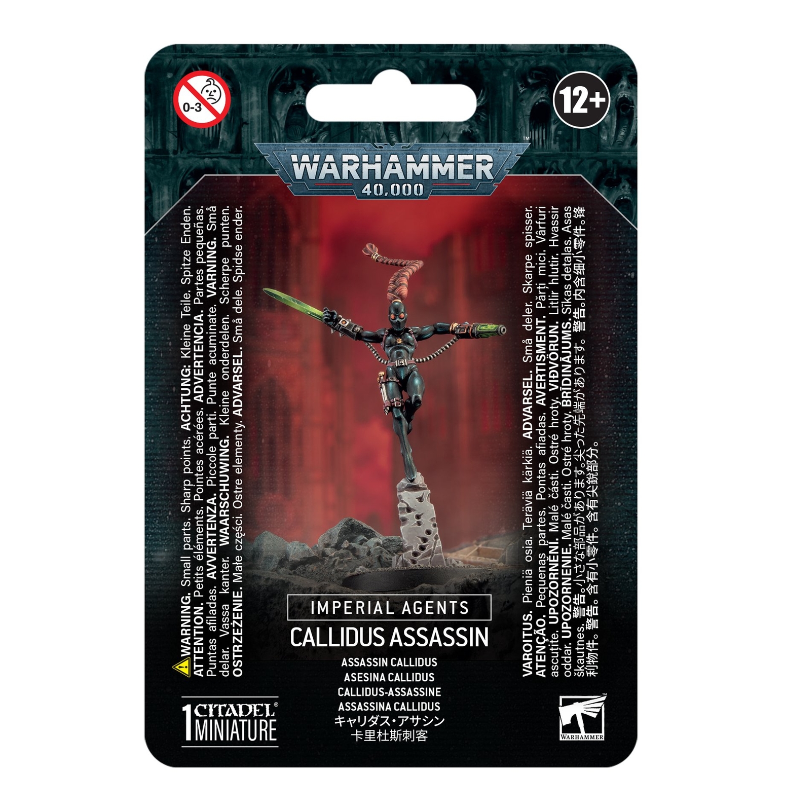 Имперские агенты: Каллидус Ассасин Warhammer 40K