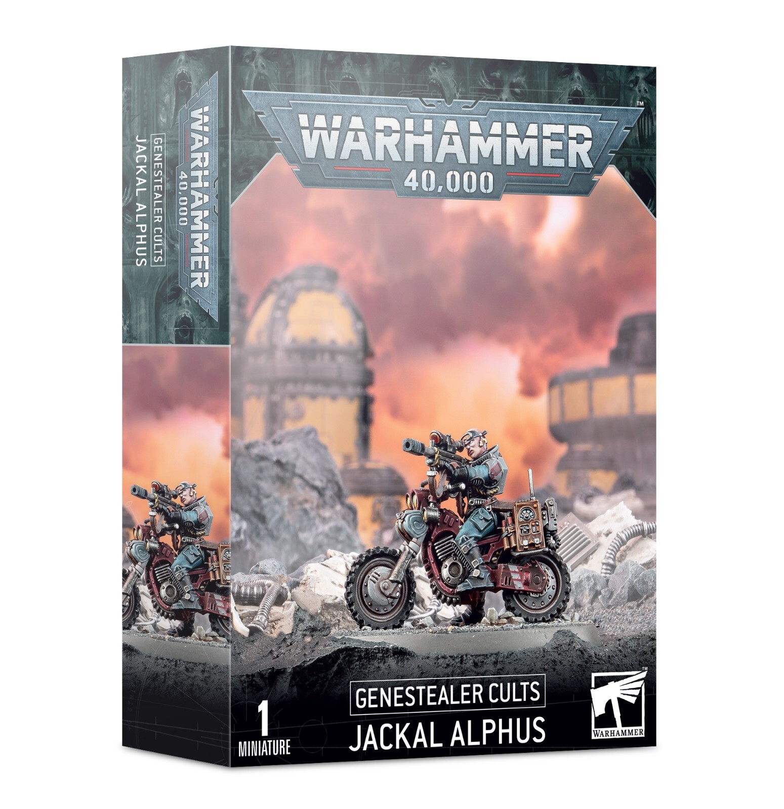 Шакал Альфус Генокрад Культы Warhammer 40K NIB