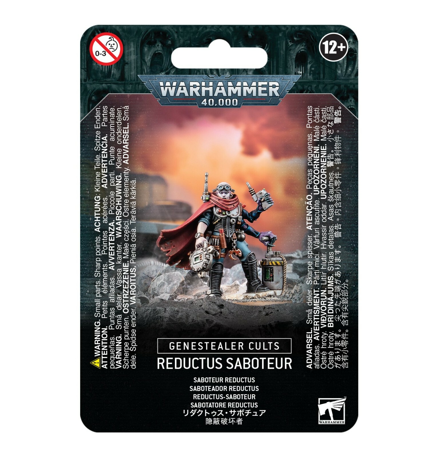 Reductus Saboteur Genestealer Cults Blister Warhammer 40K NIB