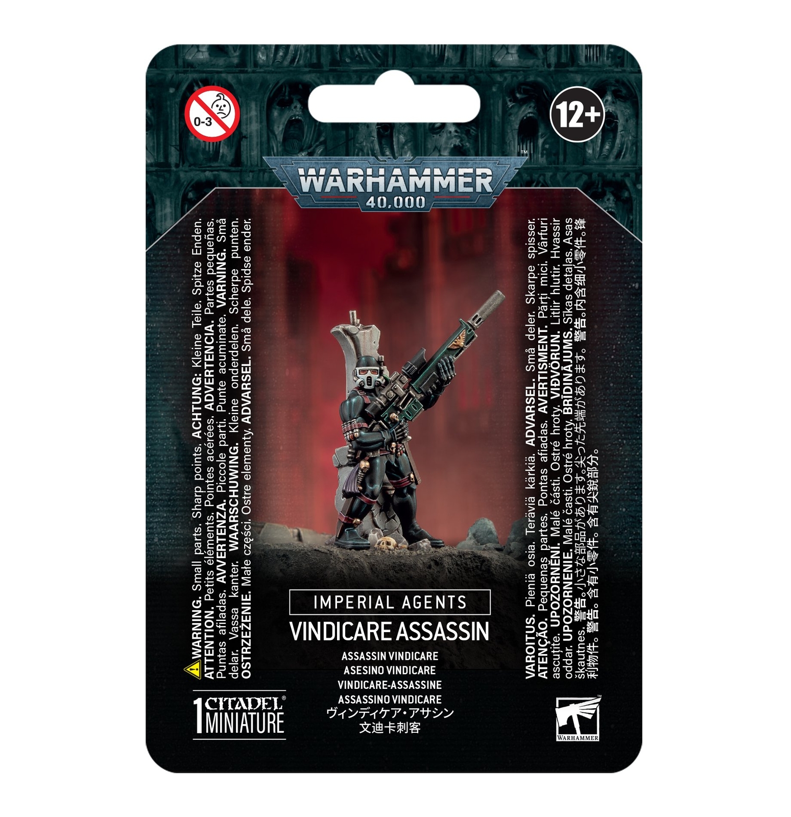 Имперские агенты: ПРЕДПРОДАЖА Vindicare Assassin Warhammer 40K 24.08.2018