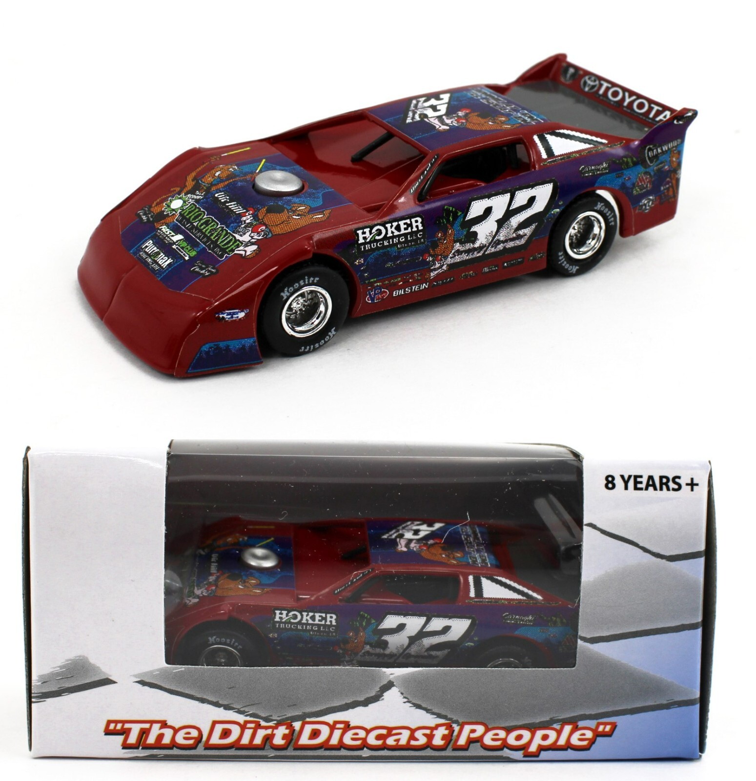 2023 ADC 1:64 Dirt Late Model *BOBBY PIERCE* #32 Scooby Doo