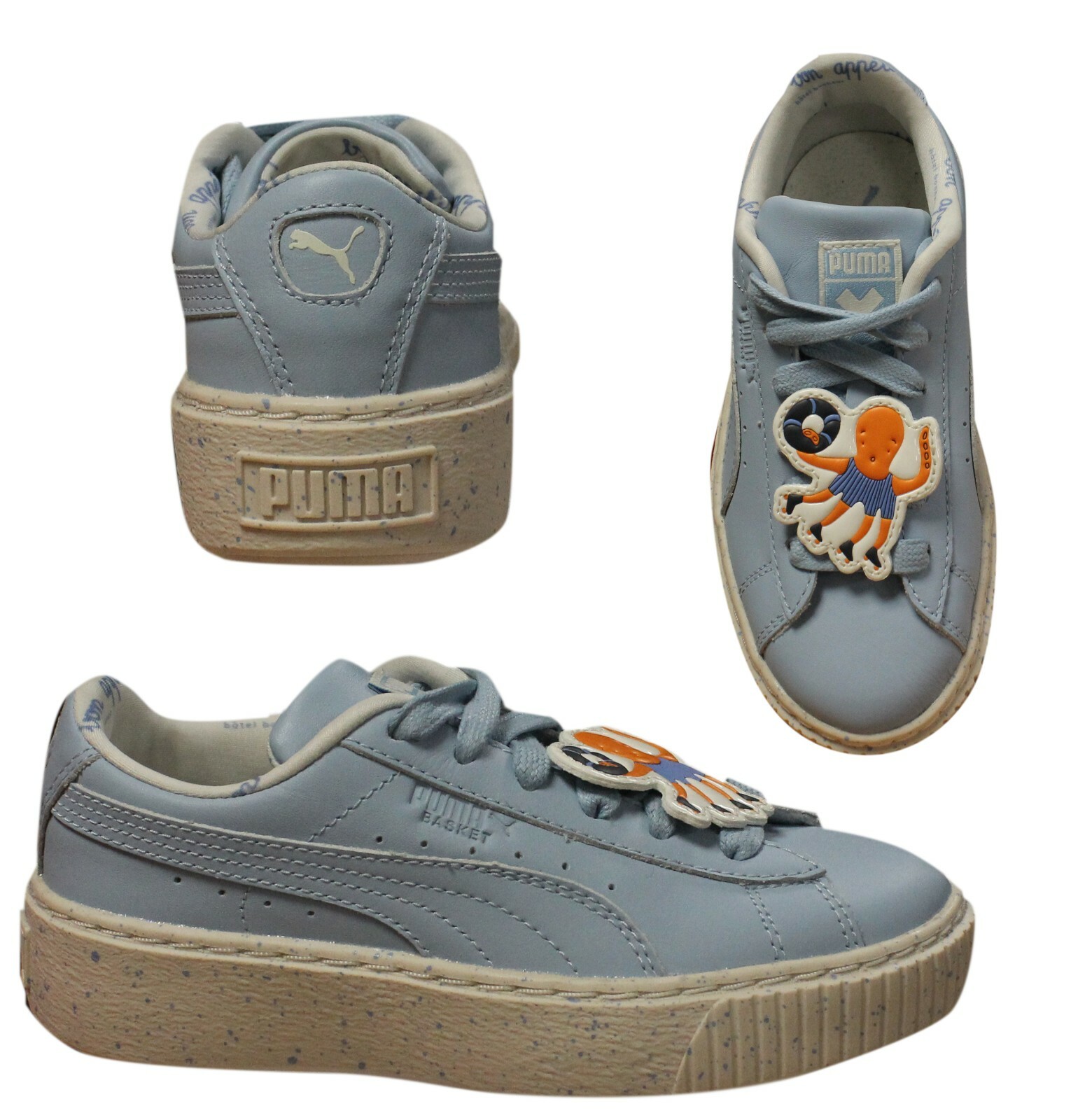 basket puma suede platform speckled basket puma suede platform speckled