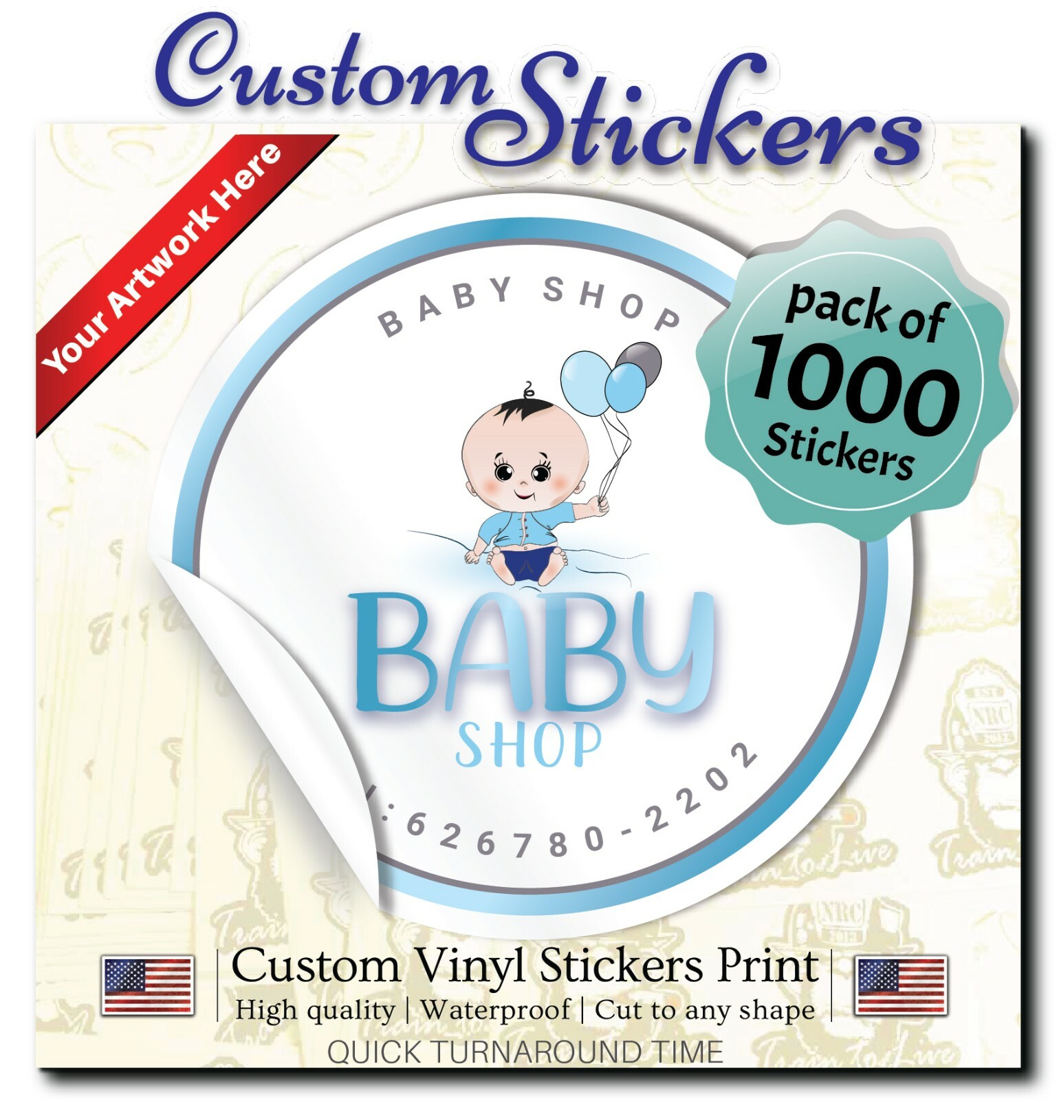 waterproof vinyl labels