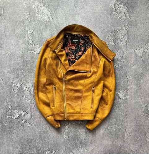 【美品】星街すいせい　ビビデバMV着用　Desigual レザージャケット　S 美品】星街すいせい ビビデバMV着用 Desigual レザージャケット