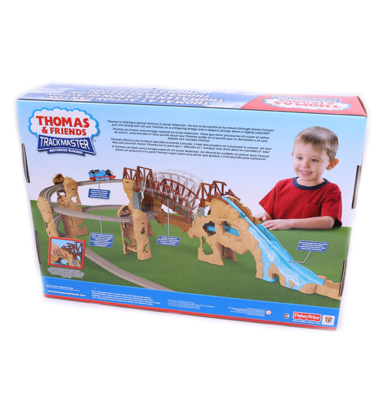 trackmaster thomas at action canyon