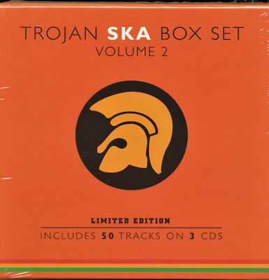 TROJAN SKA BOX SET VOL 2 3 CD SET DERRICK MORGAN HARRIOTT BABA BROOKS LEE PERRY