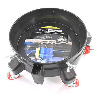 12 inch Auto Drive Bucket Dolly Made of ABS Material with Maximum Weight 30 kg