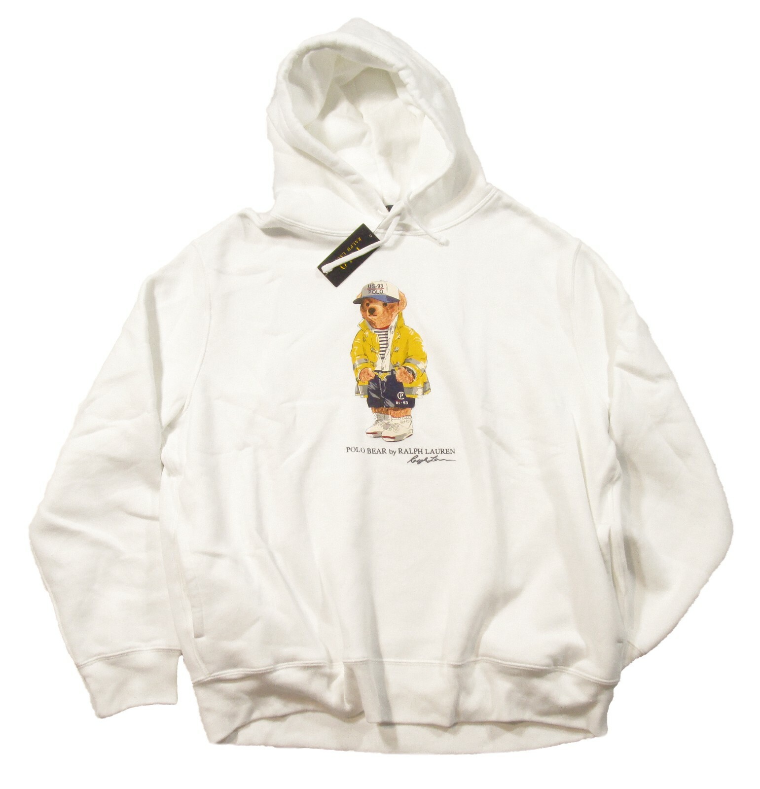 Polo Ralph Lauren Men's White CP-93 Polo Bear Fleece