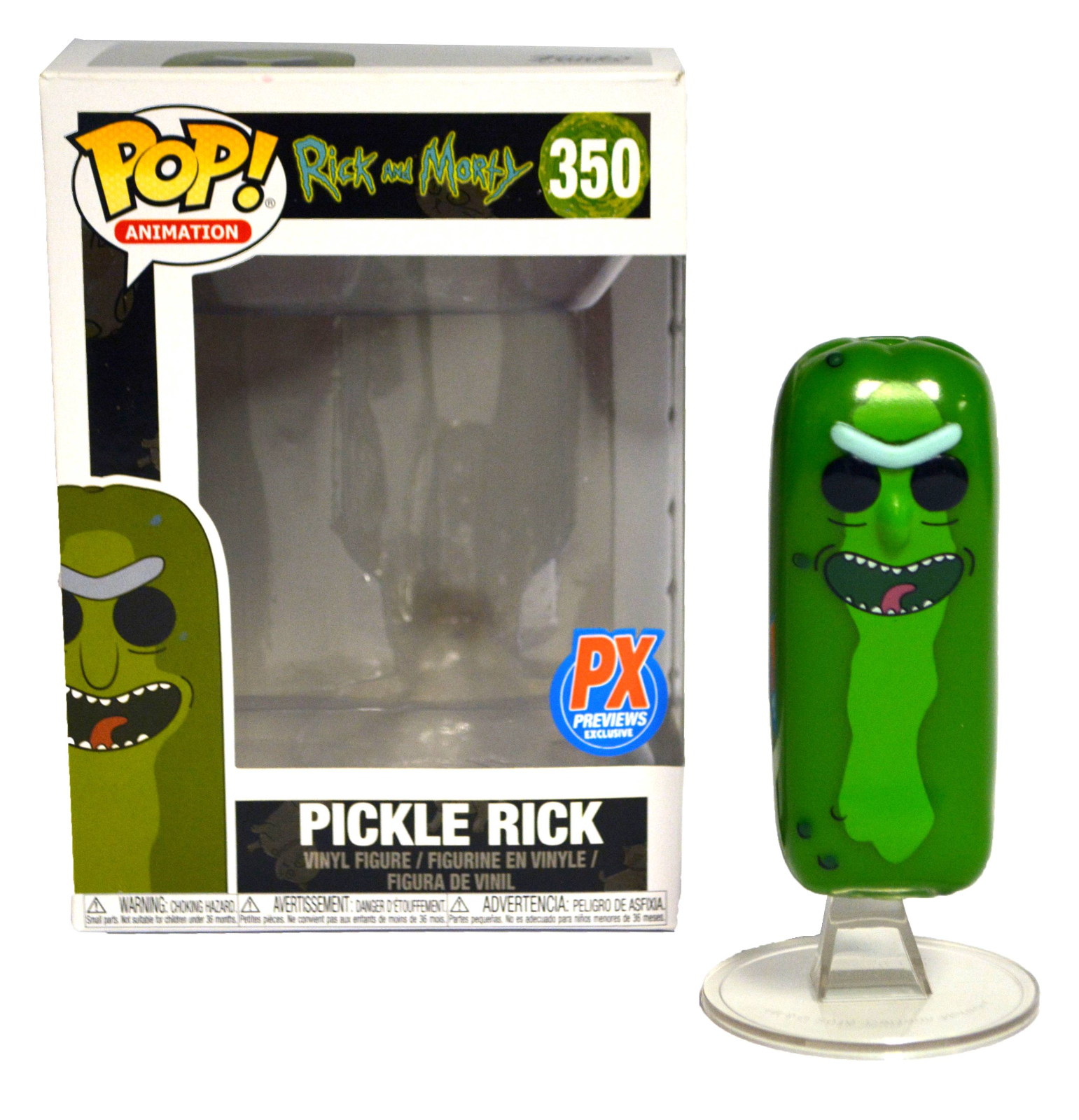 【新品】Funko pop PX Pickle Rick フィギュア 4体セット Pop Animation! Rick and Morty Pickle Rick No Limbs PX Vinyl