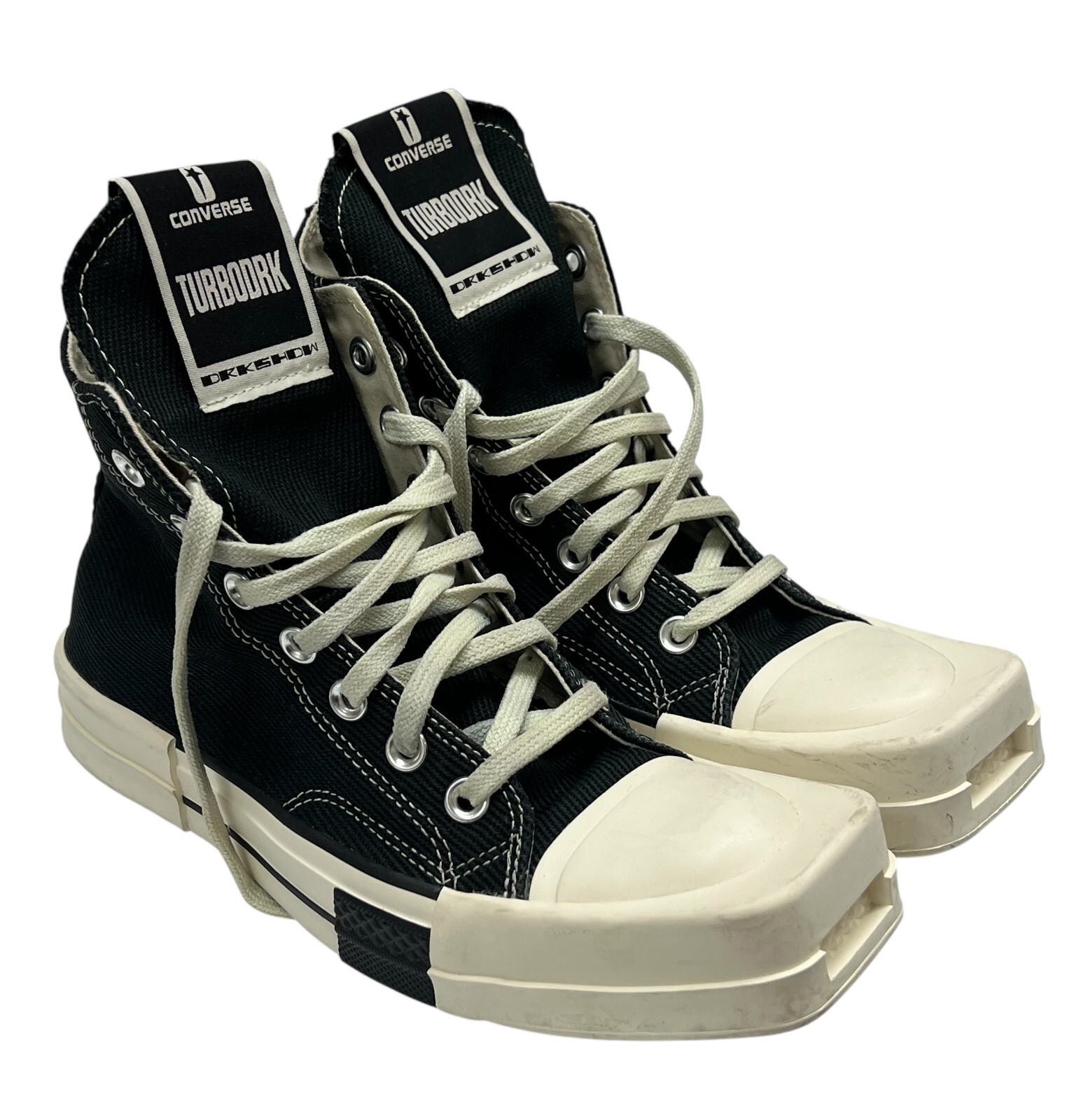 Converse Rick Owens x DRKSHDW DRKSTAR Chuck 70 High Black