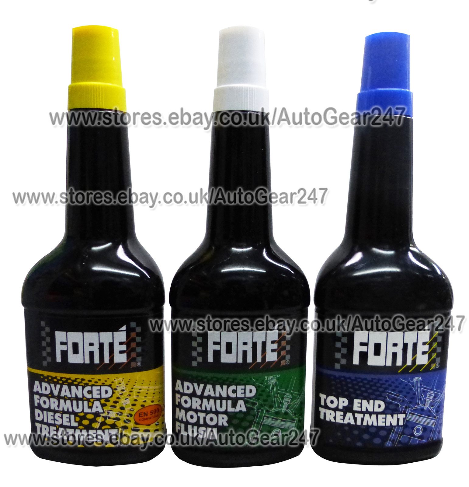 Car Van Forte Motor Flush, Advanced Diesel and Top End Treatment Service Package eBay
