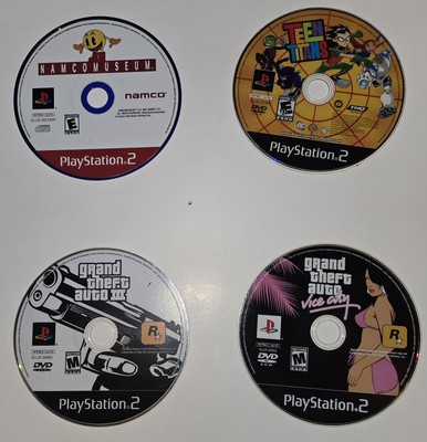 Lot of 4 PlayStation 2 Games (PS2) Disc Only