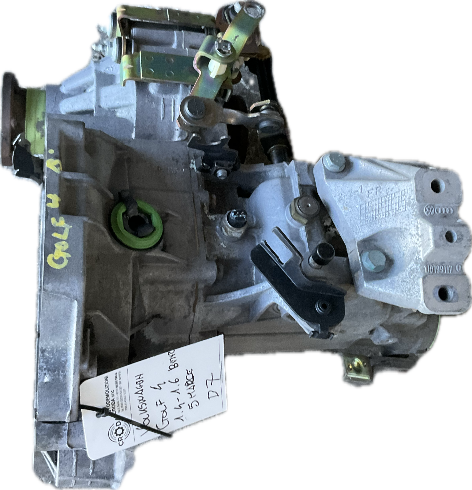 Cambio manuale per modello VOLKSWAGEN GOLF 4 1.4 - 1.6 benzina 5 marce ricambio