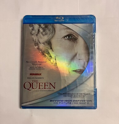 The Queen w Helen Mirren BLU-RAY FACTORY SEALED