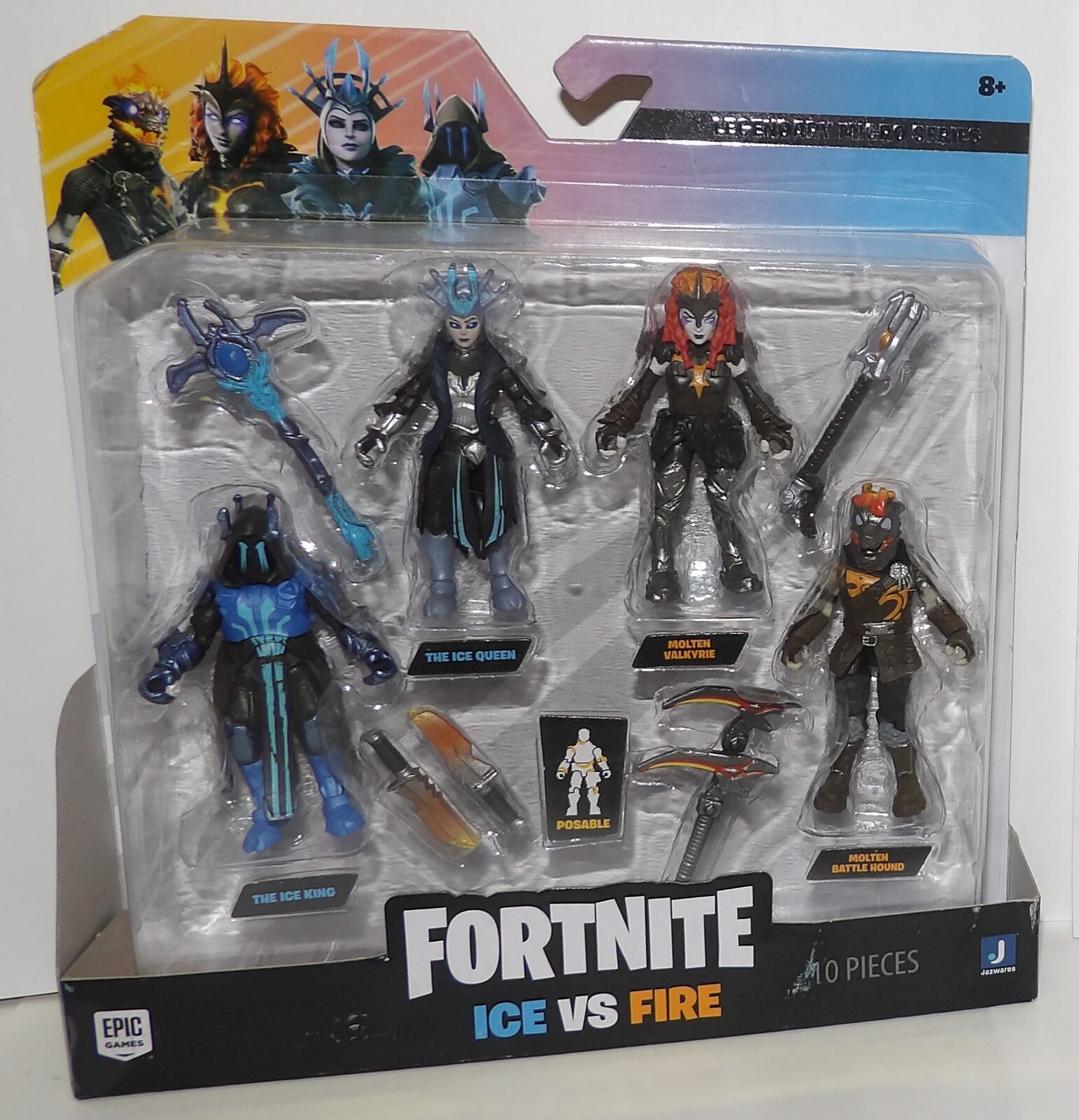 Fortnite Legendary Micro Series ICE VS FIRE 2.5