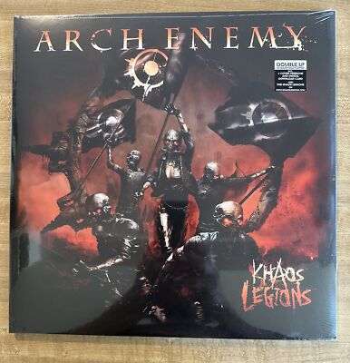 ARCH ENEMY KHAOS LEGIONS 2LP Gatefold Vinyl ORIGINAL PRESS SEALED Bonus Tracks