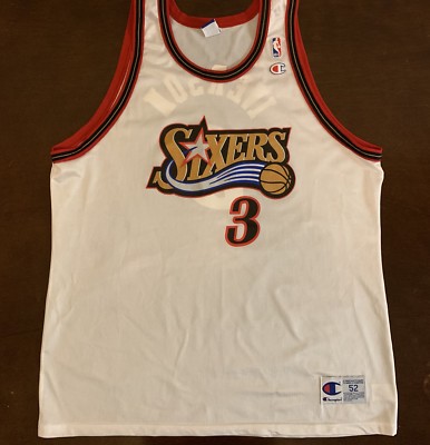 allen iverson white jersey