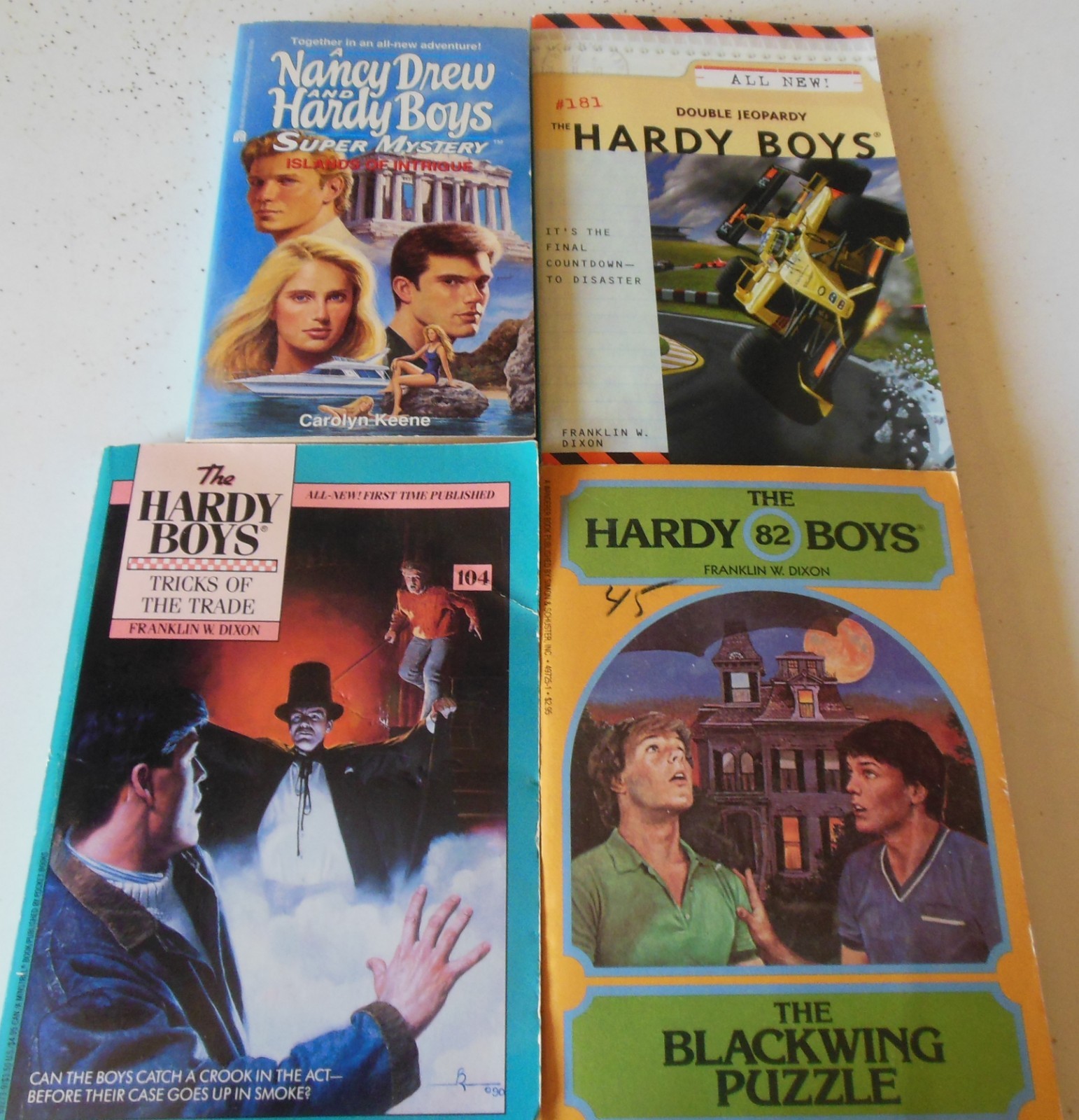 Hardy Boys 20 Item HC PB Mixed Lot Secret Case Files Kids Mystery Reading Dixon