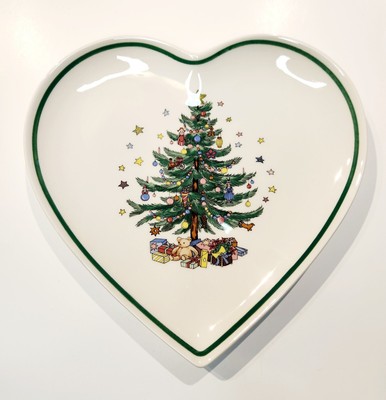 Nikko Christmastime 9-1/2'' Heart Shaped Dish in Original Box