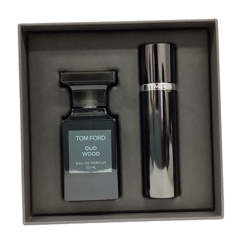 Tom Ford Oud Wood Set 0.34oz / 1.7oz Eau De Parfum As